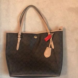 Large coach tote